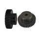 Spur Gears Pinion Gear 1.5 Mod Transmission Gear With Step 30-45 Teeth 45# Steel