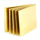Solid Brass Sheets Plate Thick 0.1mm to 5mm 100x100, 150x150, 200x200, 300x300mm