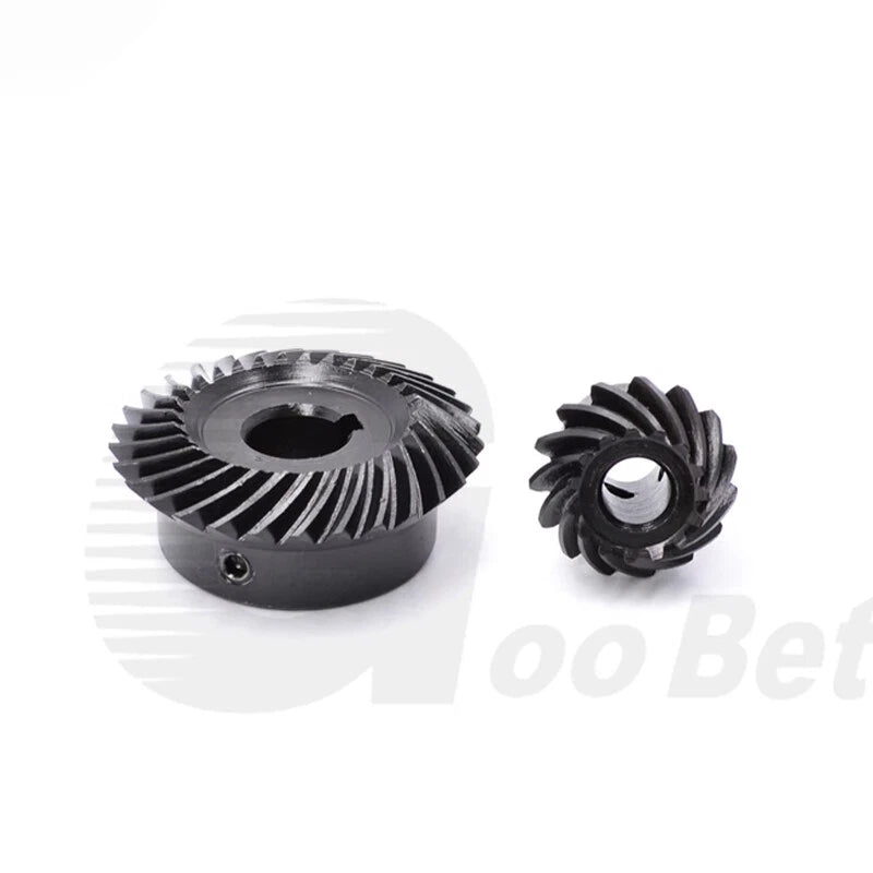 Spiral Bevel Gear C45 Steel Mod 1.5 Ratio 1:2 15 30 18 36 Tooth Hardened Black