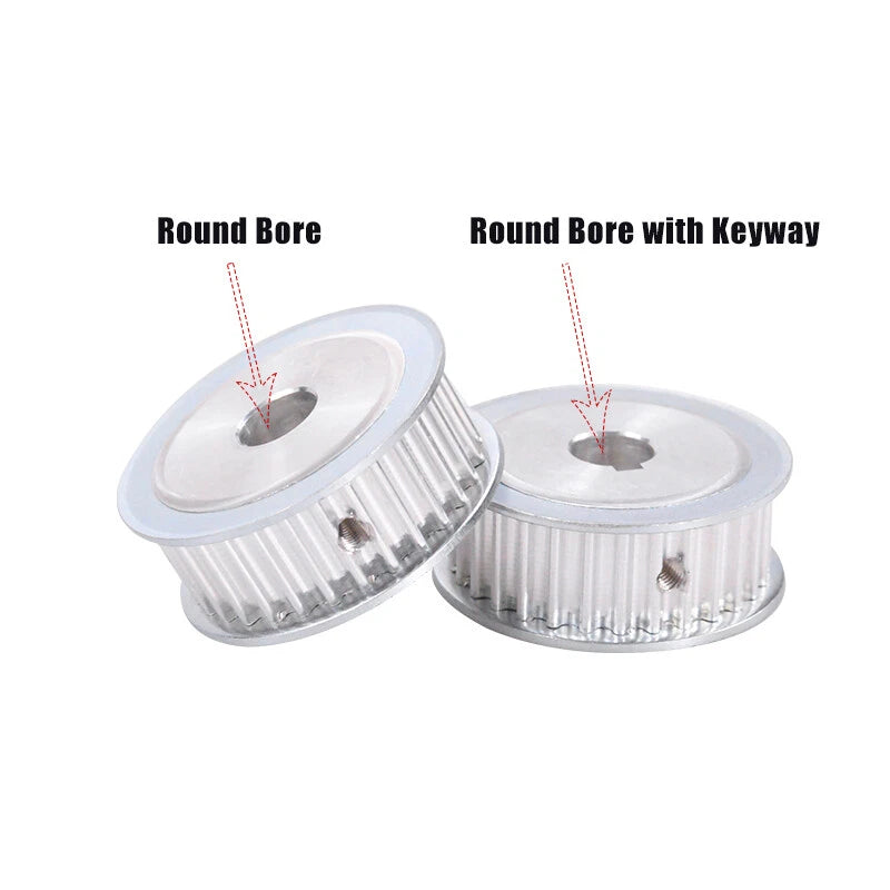HTD3M Timing Pulley 15-40 Teeth Synchronous Wheel 6mm Belt Width 4mm-15mm Bore