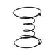 Upholstery Spring Double Cone 9 Gauge Firm Seat Or Back 2" 3“ 4“ - 10" Aall size