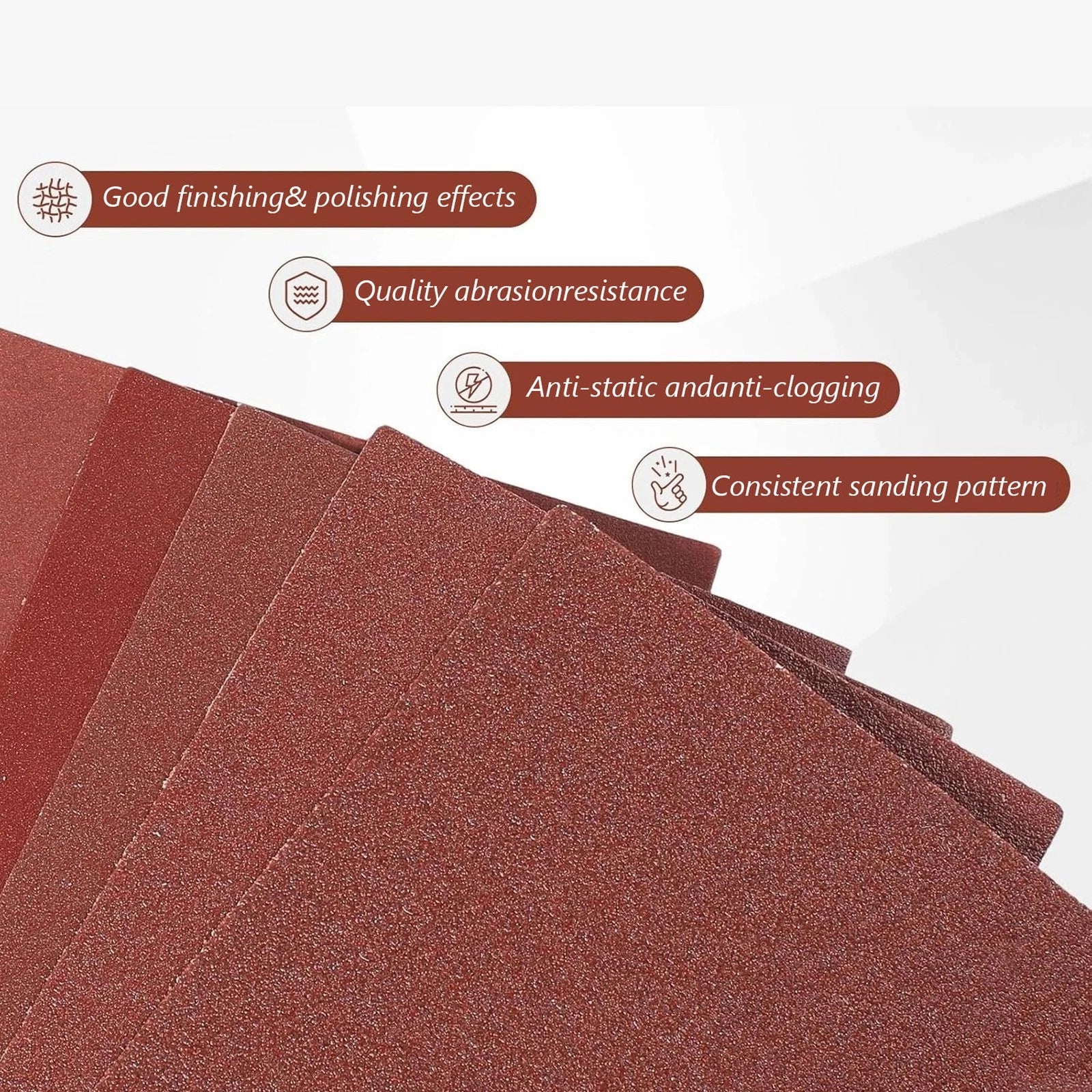 Sandpaper Sanding Sheets Fine Medium Coarse Wood Metal mixed 40 Grit - 1000 Grit