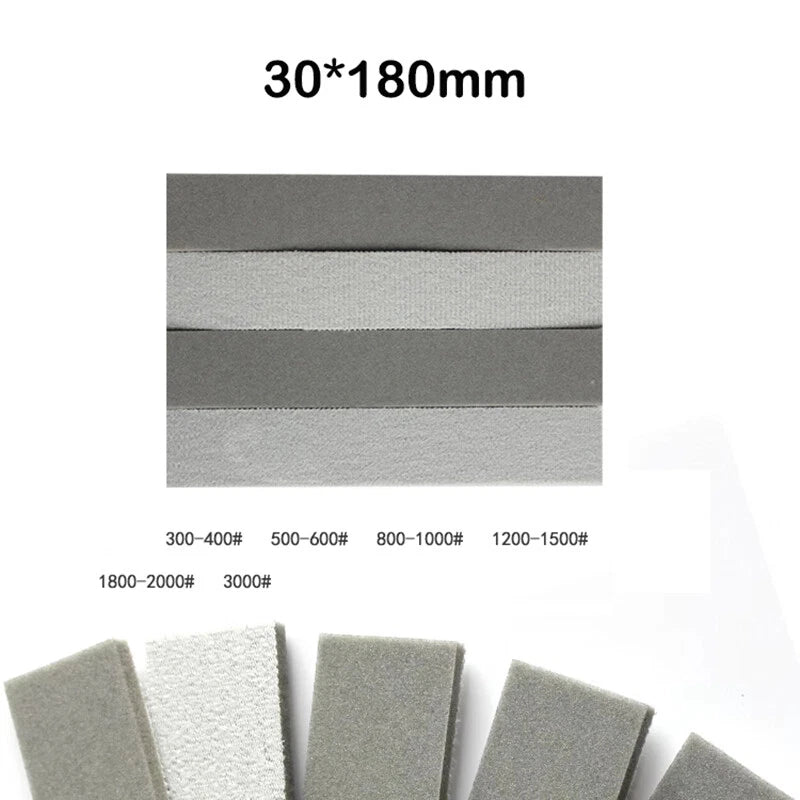 Sponge Sanding Blocks Foam Sanding Pads 300-3000 Mixed Grit Wet & Dry Sandpaper