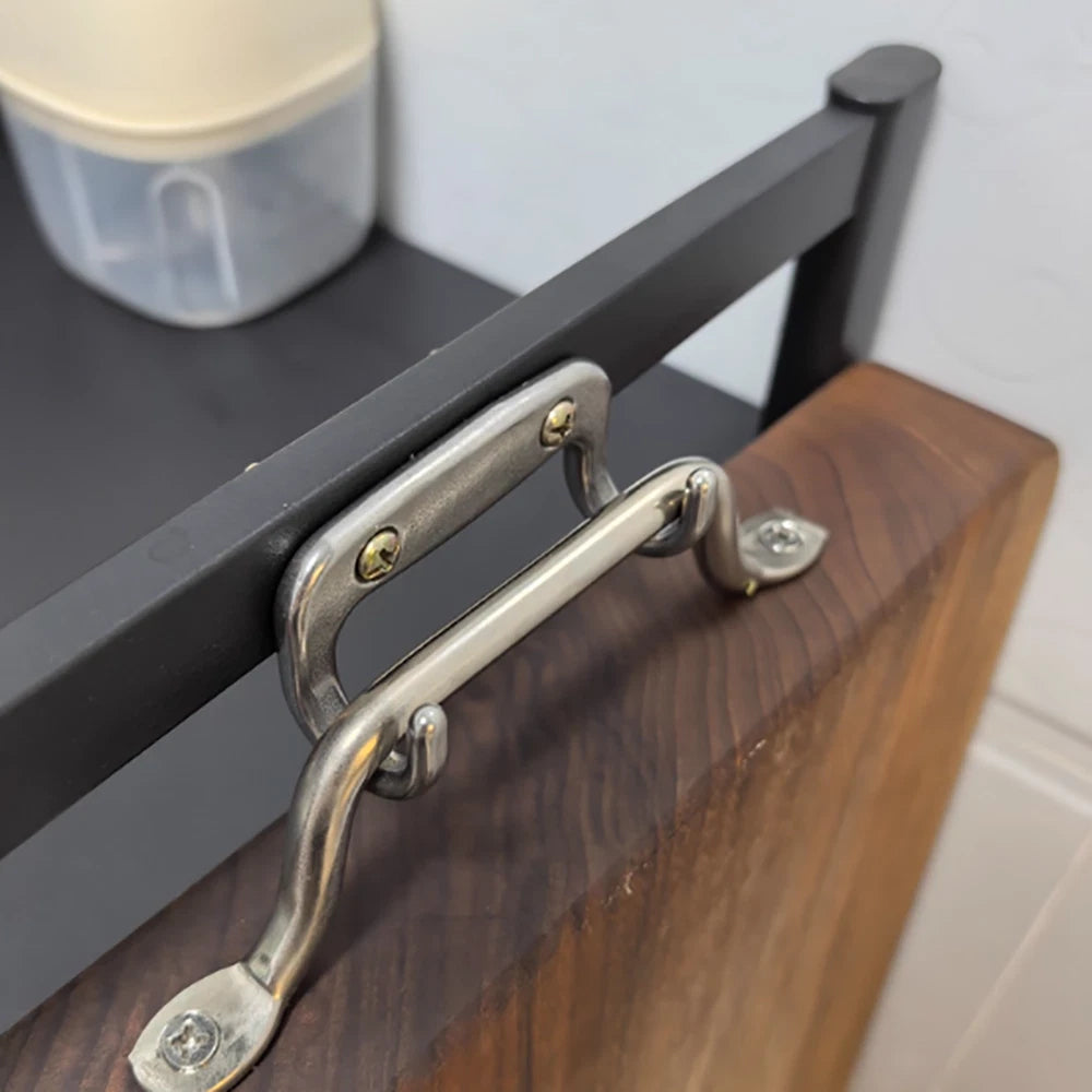 Stainless A2 Double Hook Coat Hooks Door Bathroom Bedroom Dress Clothes Hangers