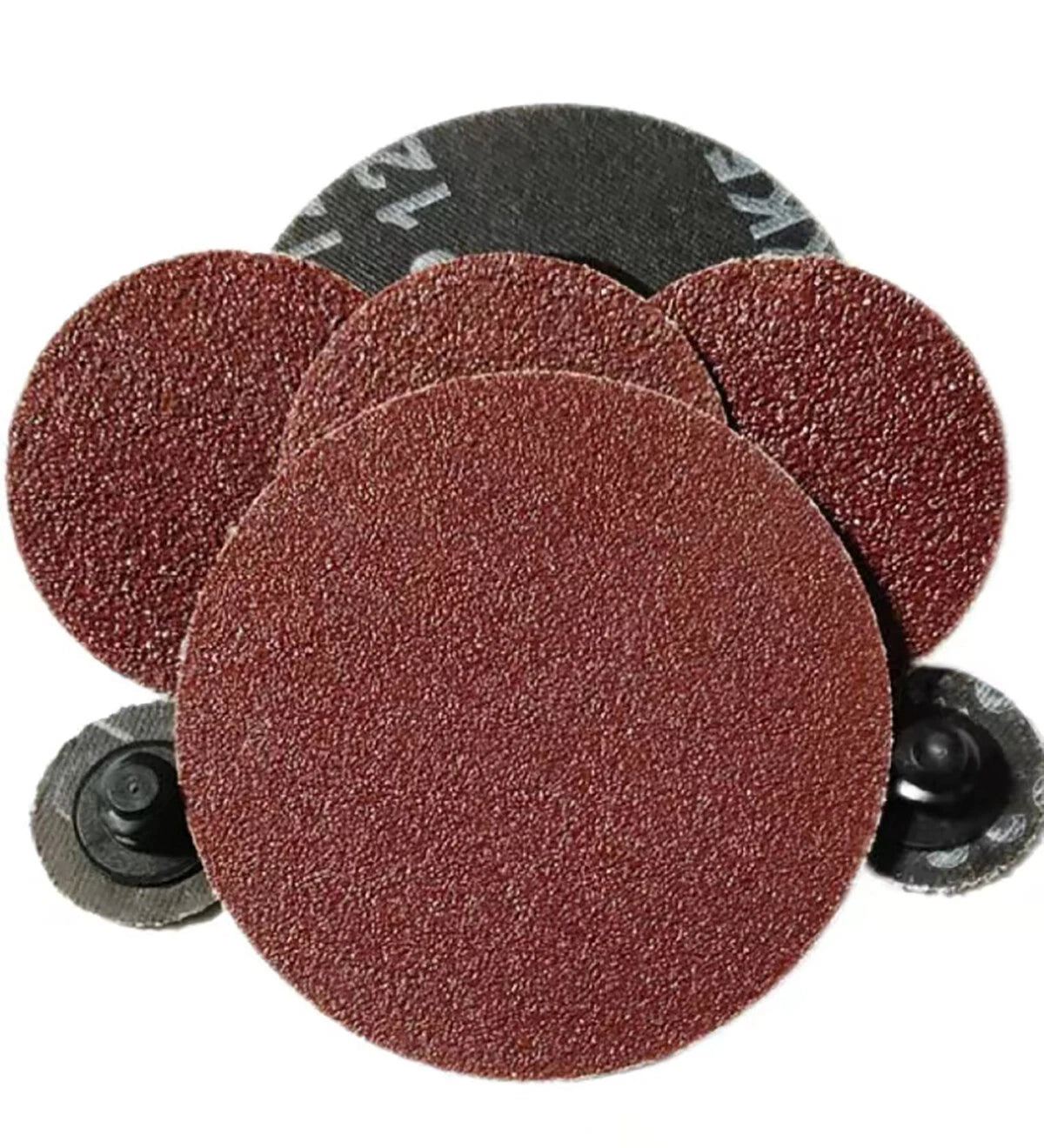 2‑Inch 50mm R‑Type Roll Lock Sanding Discs — 24 to 240 Grit Quick‑Change Abrasive for Die Grinders