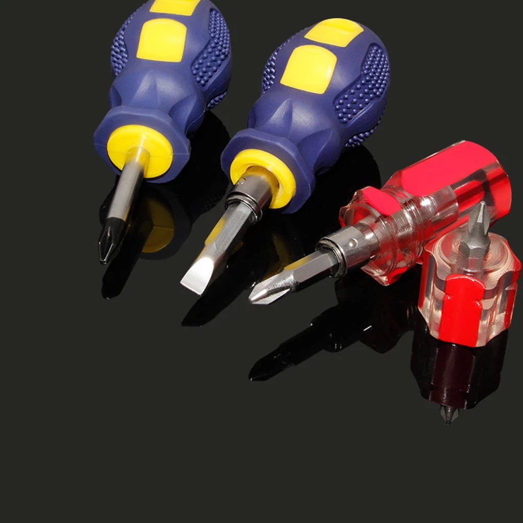 Mini Screwdriver Set — Phillips, Slotted & Double-Use Precision Repair Kit