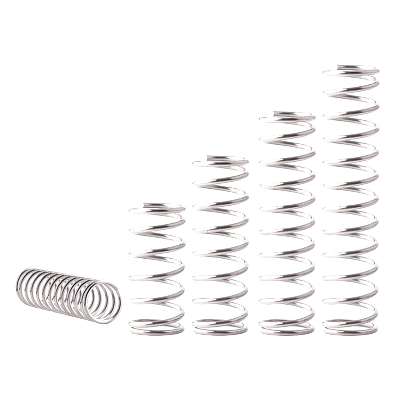 Compression Spring 1.5mm 304 Stainless Steel Length 15 to 200mm Pressure Spring