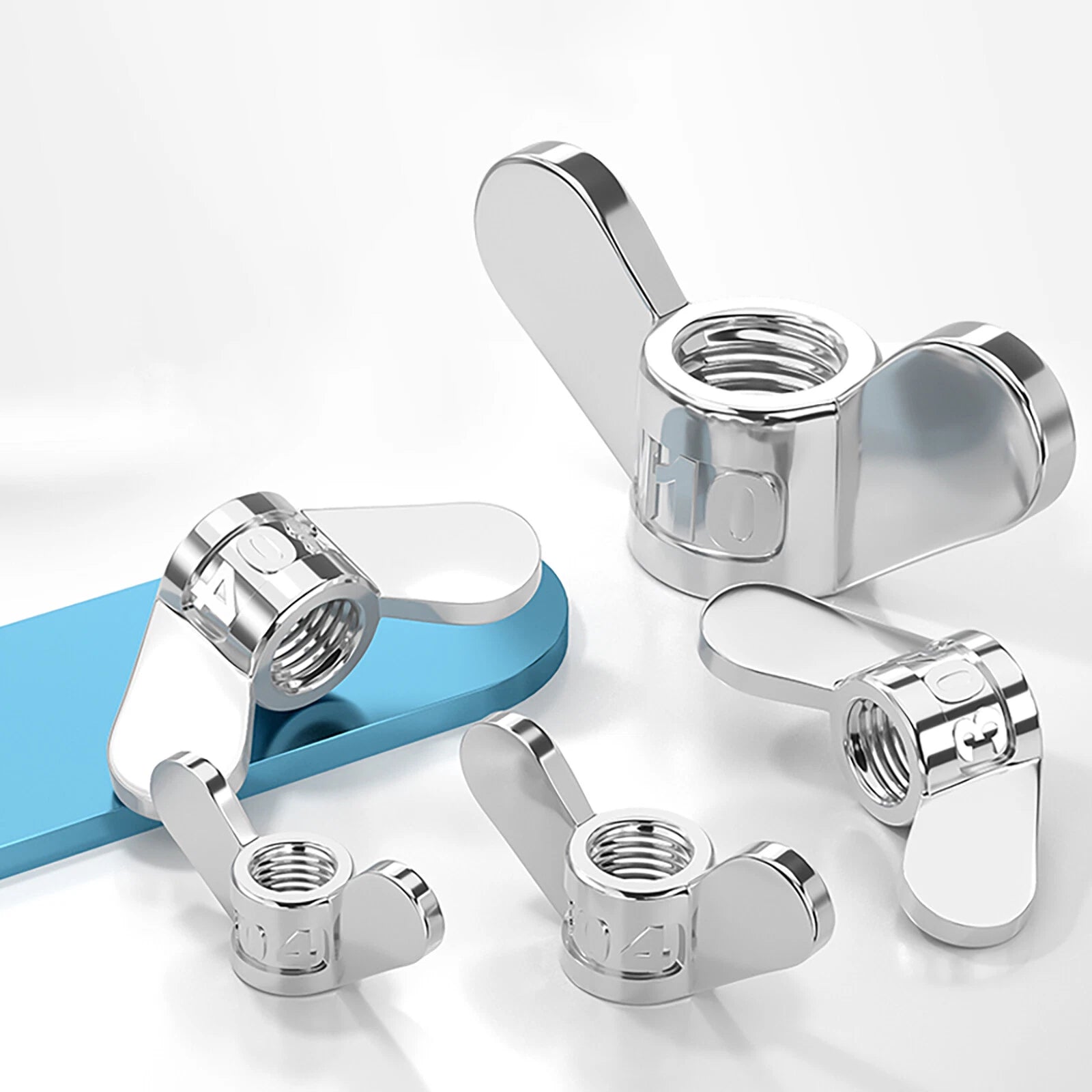 Wing Nuts A2 Stainless Steel Butterfly Nut to Fit Bolts & Screws M4 M5 M6 - M20