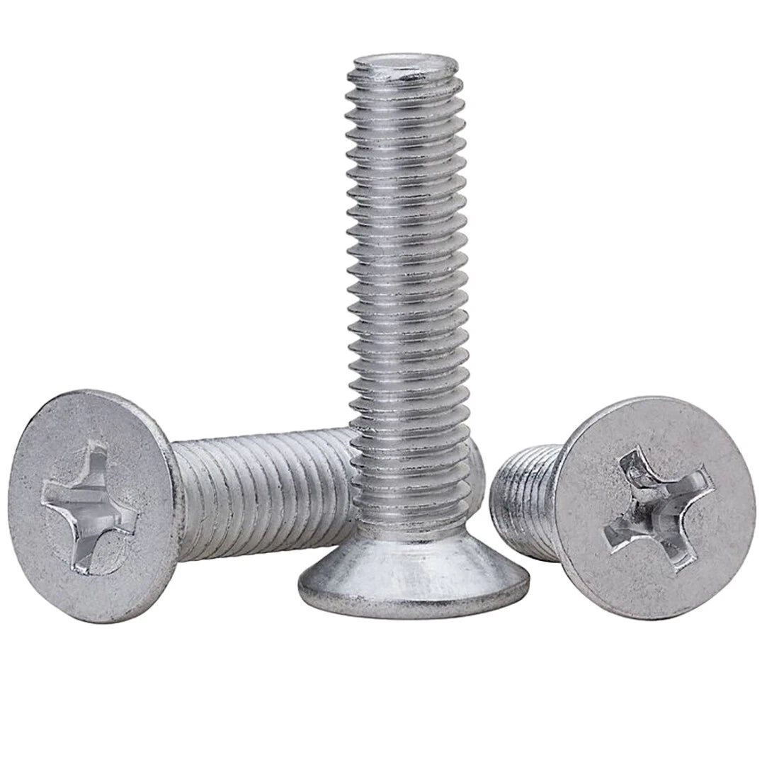 M3-M10 Aluminum Alloy Phillips Countersunk Flat Head Machine Screws | Anodized