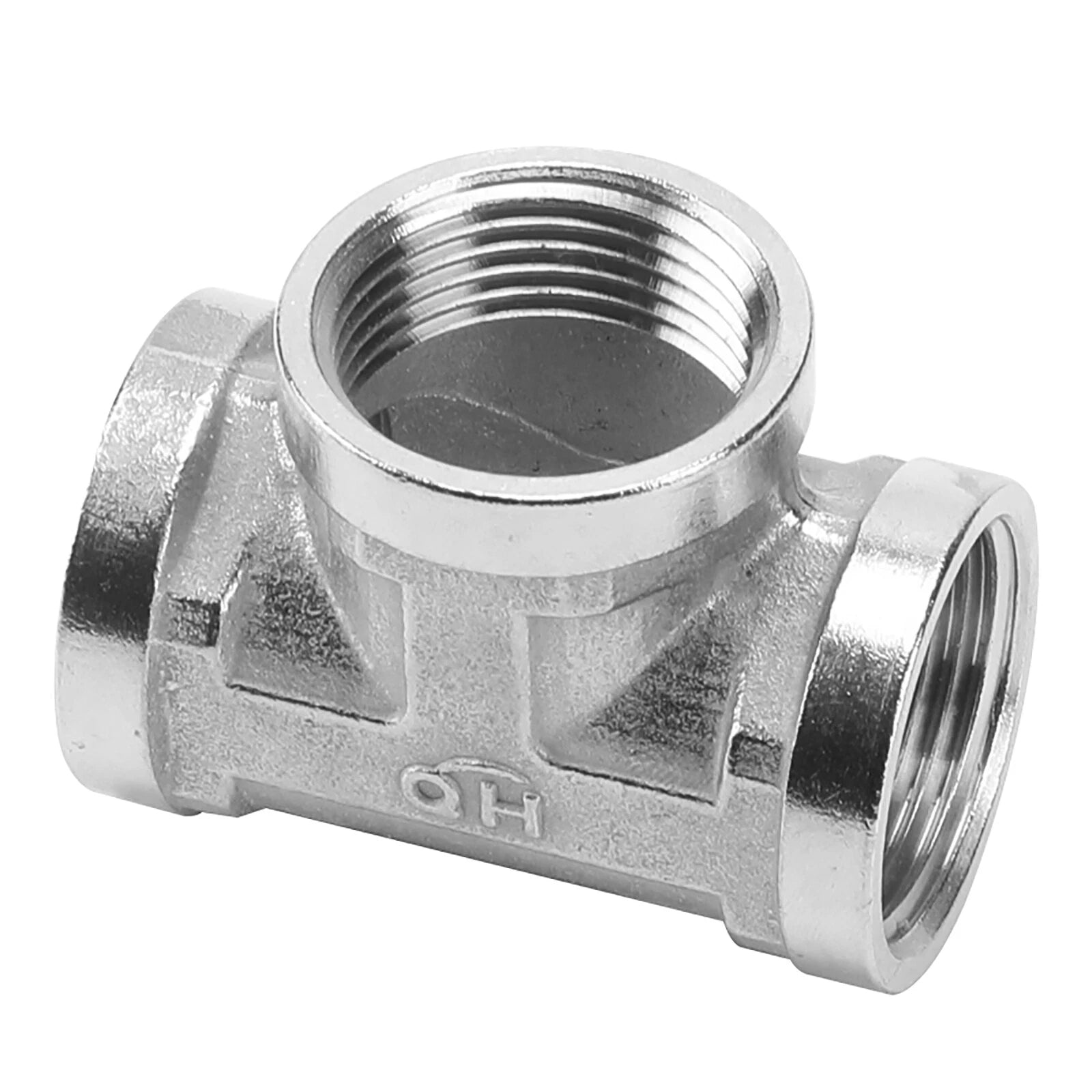 201 Stainless Steel Pipe Tee Fittings — NPT Equal & Reducing Tee Connectors (1/2", 3/4", 1")