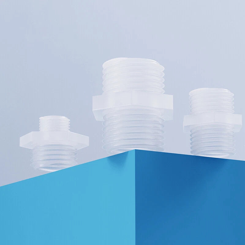 Plastic Male Thread Hose Connector — Internal Connection Tube Pipe Fitting