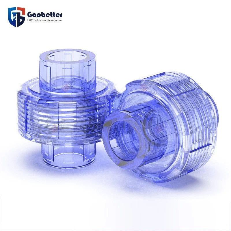 Transparent UPVC Union Fittings for Water Pipes - Quick Connect Coupling 20-63mm
