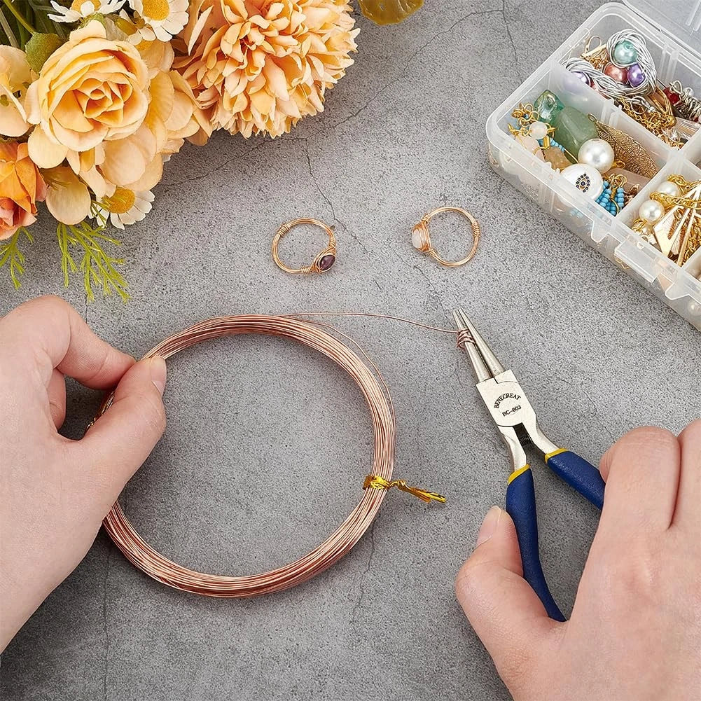 Pure Copper Wire Bare Uncoated Assorted Sizes Ø0.2mm-6mm Round Solid Copper Wire