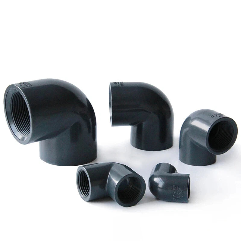 PVC 90° Elbow Female Thread Pressure Fittings Adhesive Connector Pipe Fittings