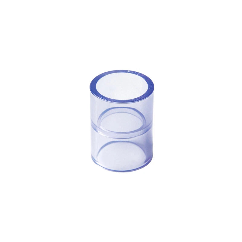 Clear PVC 50mm ID Pressure Pipe and Fittings Metric Solvent Weld Various Parts