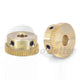 0.5 Mod Brass Spur Gear 38 Teeth Bore 4~12mm Motor Gear Transmission Pinion Gear
