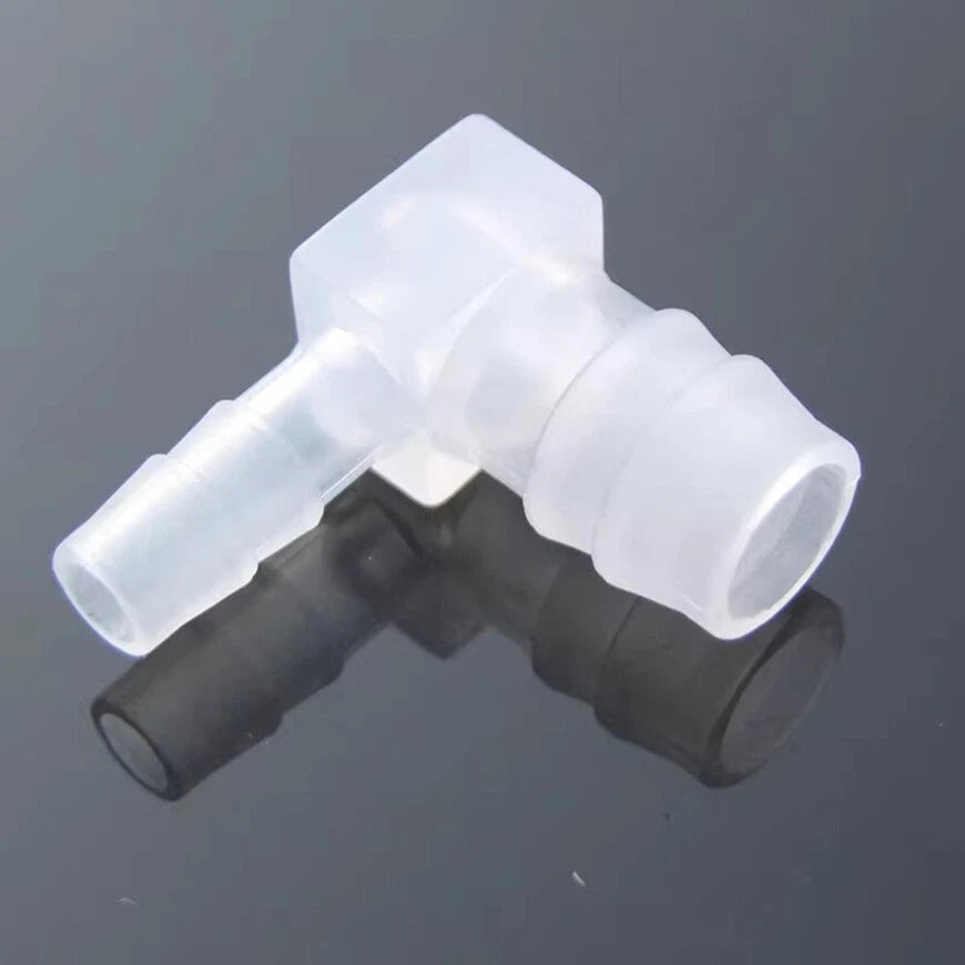 Barbed Hose Connector — Straight, Elbow, Tee, Cross & Multi-Way Splitter (2.4–32mm)
