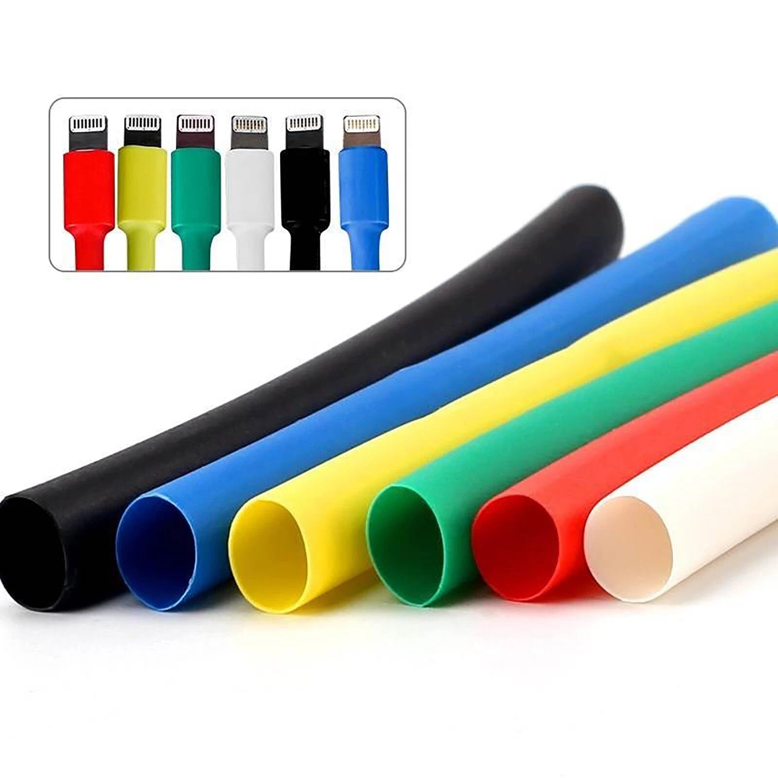 Heat Shrink Tubing – Multi-Color, 0.6mm to 70mm, 2:1 Ratio Electrical Sleeving