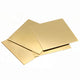 Natural Brass Sheet Metal guillotine cut - 0.3mm - 3.0mm - Multiple Sizes