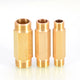 BSP Male Thread Brass Extension Pipe Fitting Adapter | 1/8" to 1/2" Connector