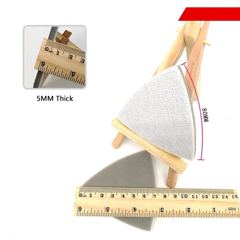 80*80*80mm Triangular Sponge Sandpaper Wet & dry Sanding Paper 300 -3000 grit