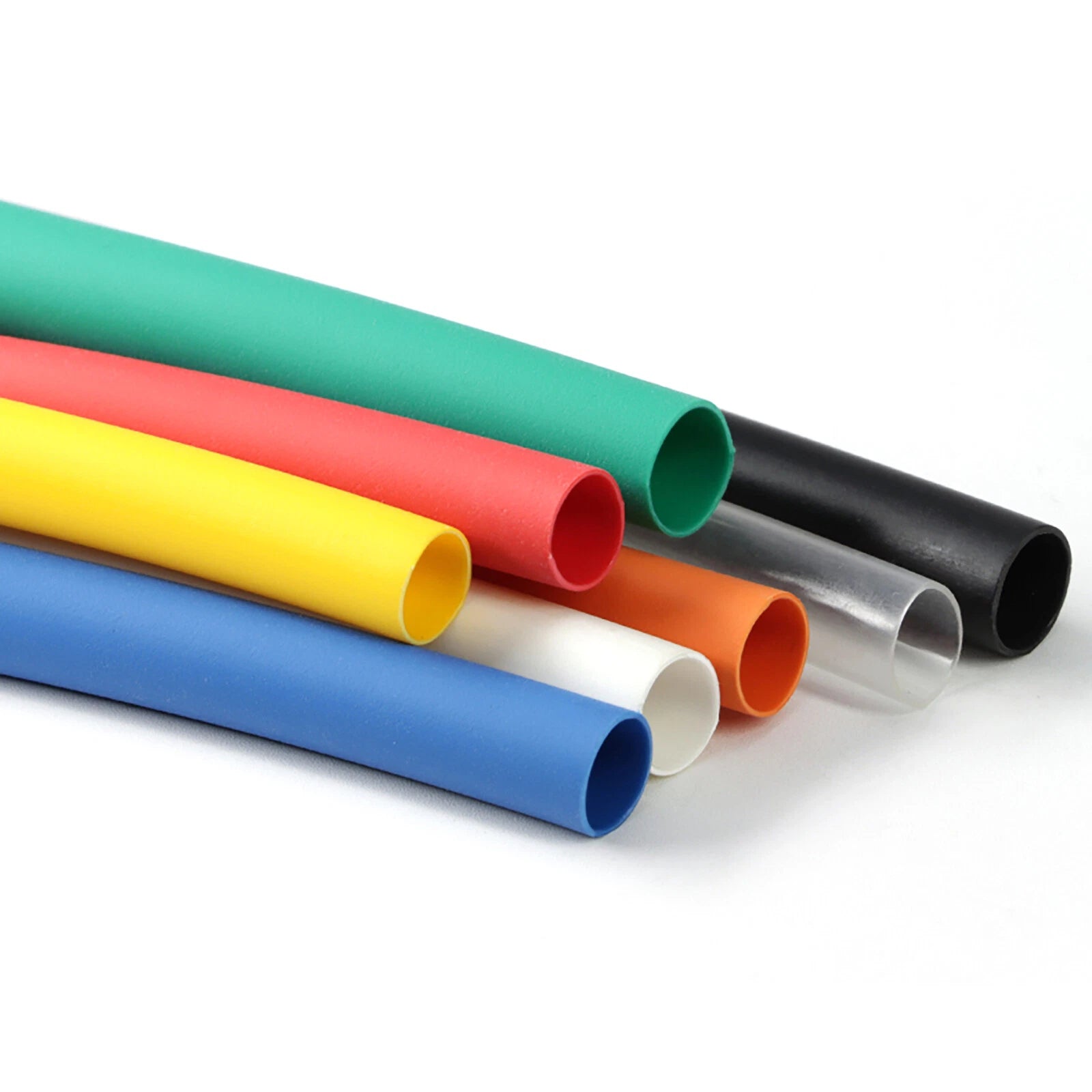 Heat Shrink Tubing 2:1 Ratio — 0.6mm to 100mm, Multiple Colors, Electrical Sleeving