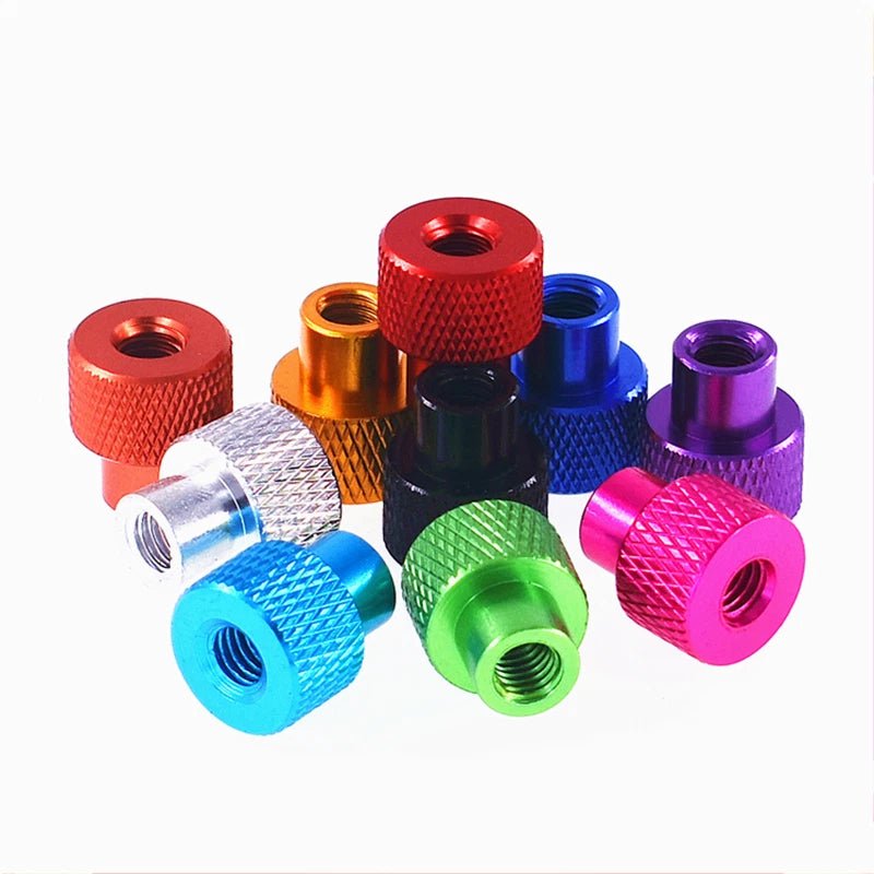 UNC Knurled Thumb Screws – Aluminum Alloy Hand Grip Knob Bolts with Through Hole - HomeDIYer