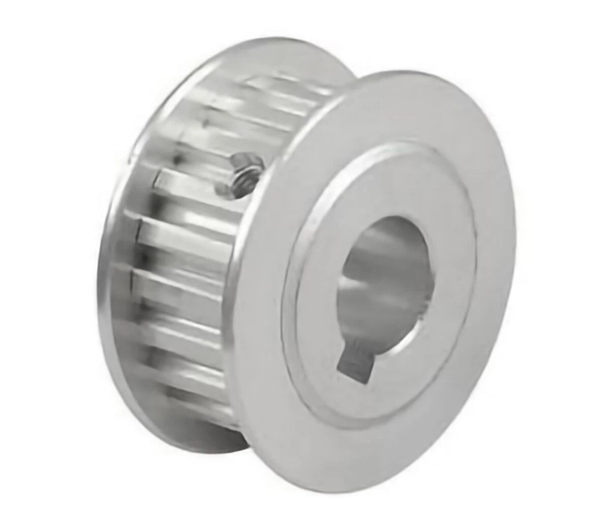 HTD5M Timing Belt Pulley 15 16 18 20 22-100 Tooth Key-Bore for CNC-Step Motor