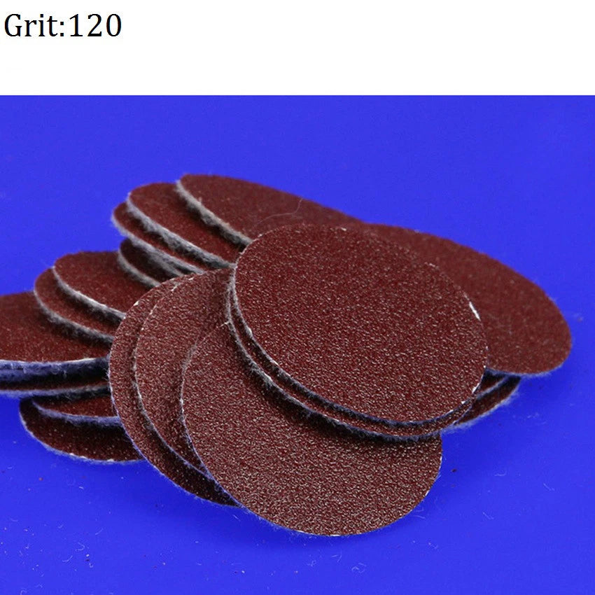 1'' 25mm Hook And Loop Sandpaper Disc Abrasive Sanding Paper Pad 80-10000 Grit
