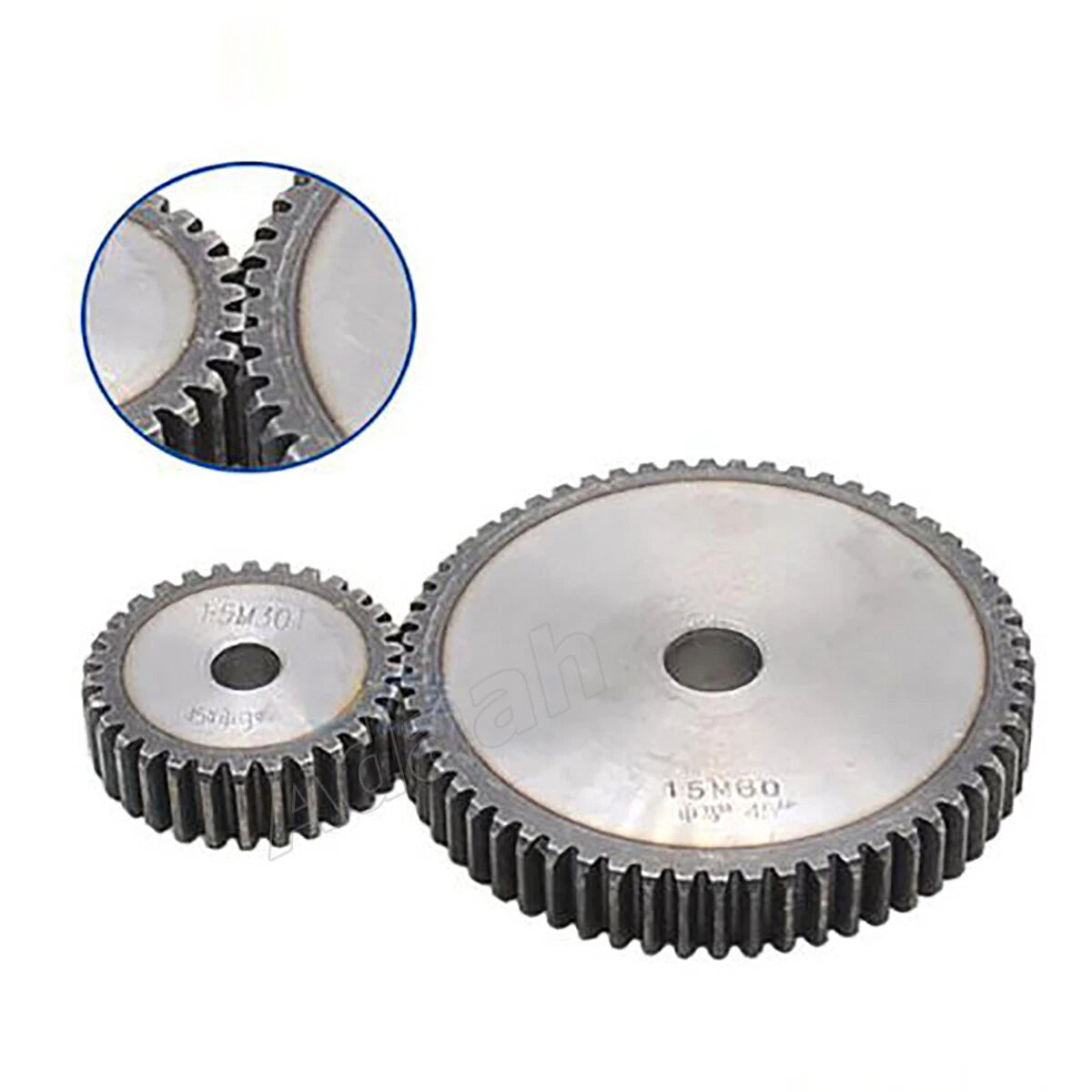 1/1.5/2/2.5/3/4/5 Mod Spur Gear 10T - 50T Flat Gear Transmission Gears 45# Steel