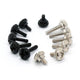 M3 Knurled Thumb Screws Step Hand Grip Knob Bolts — Carbon Steel, Nickel or Black Zinc