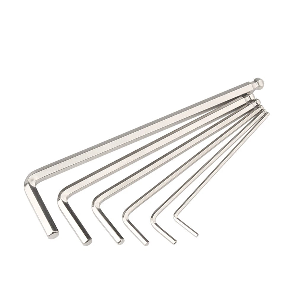 Metric Allen Hex keys 1.5 - 22mm Hexagon Allan Alan Key Long Arm Wrench CR-V