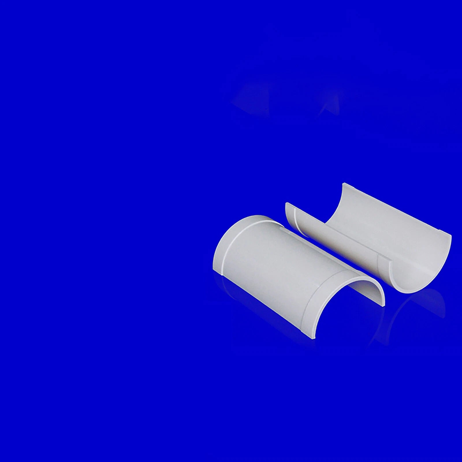 PVC Repair Pipe Fitting Reducing Tee Reducer Drain Pipe Fittings White 50- 110mm