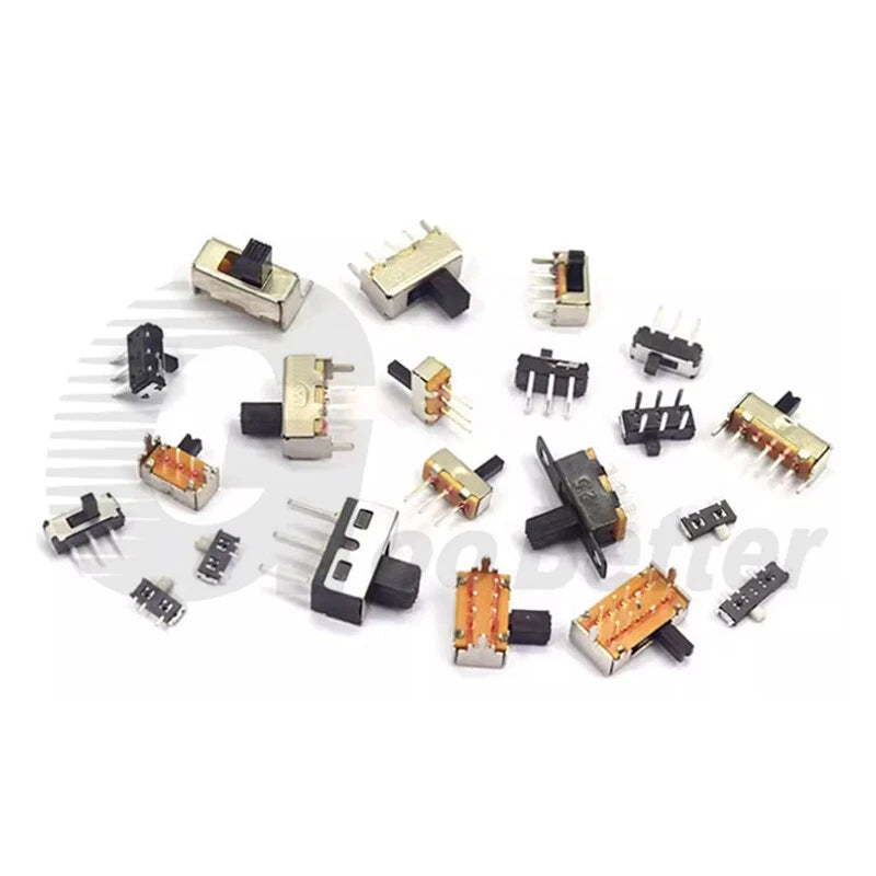 Miniature Slide Switch SPDT 2-Position On-Off Micro Toggle for Model Railway