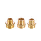 Brass Hex Nipple BSP Male to Male Pipe Fitting — Equal & Reducer
