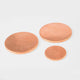 Solid Pure Copper Discs Blanks Round Plate Metal Sheet Thick 0.3~6mm Ø10mm~150mm