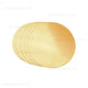 H62 Solids Brass Discs Blanks Metal Round Sheets OD 10mm-300mm Thick 0.3mm-4mm