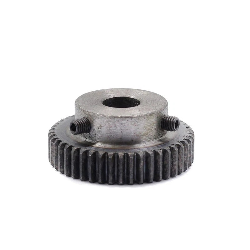 1 Mod 1M Spur Gear With Step 31-125T Teeth Transmission Spur Gear 45# Steel