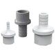 White Grey Pagoda PVC Pipe Connector Fittings 20 25mm Adapter To Hose OD 5~20mm