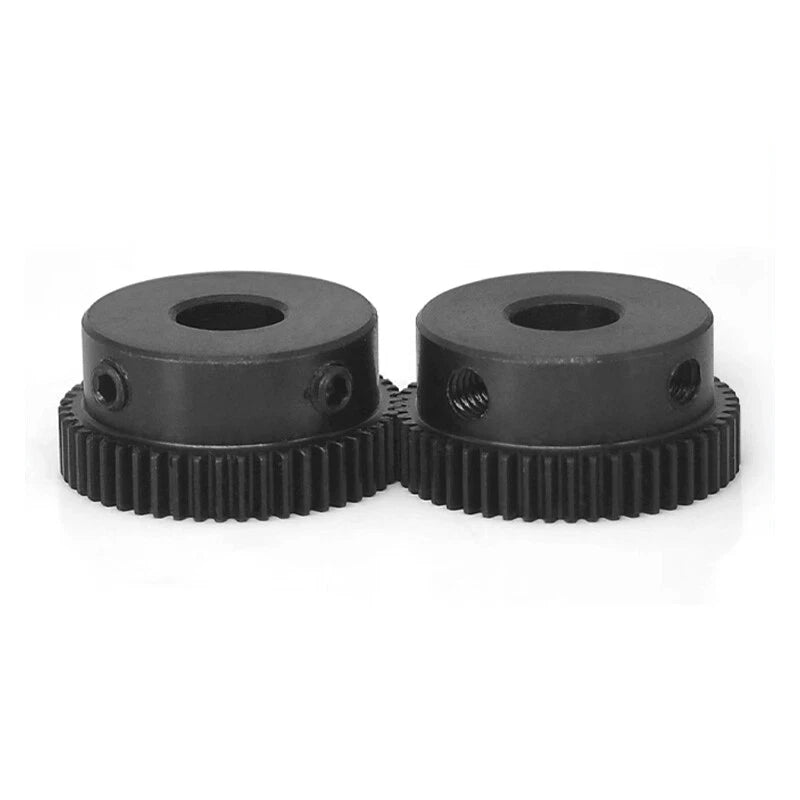 0.5 Module Spur Gear 25-60 Teeth 45# Steel Pinion Gear Motor Transmission Gears