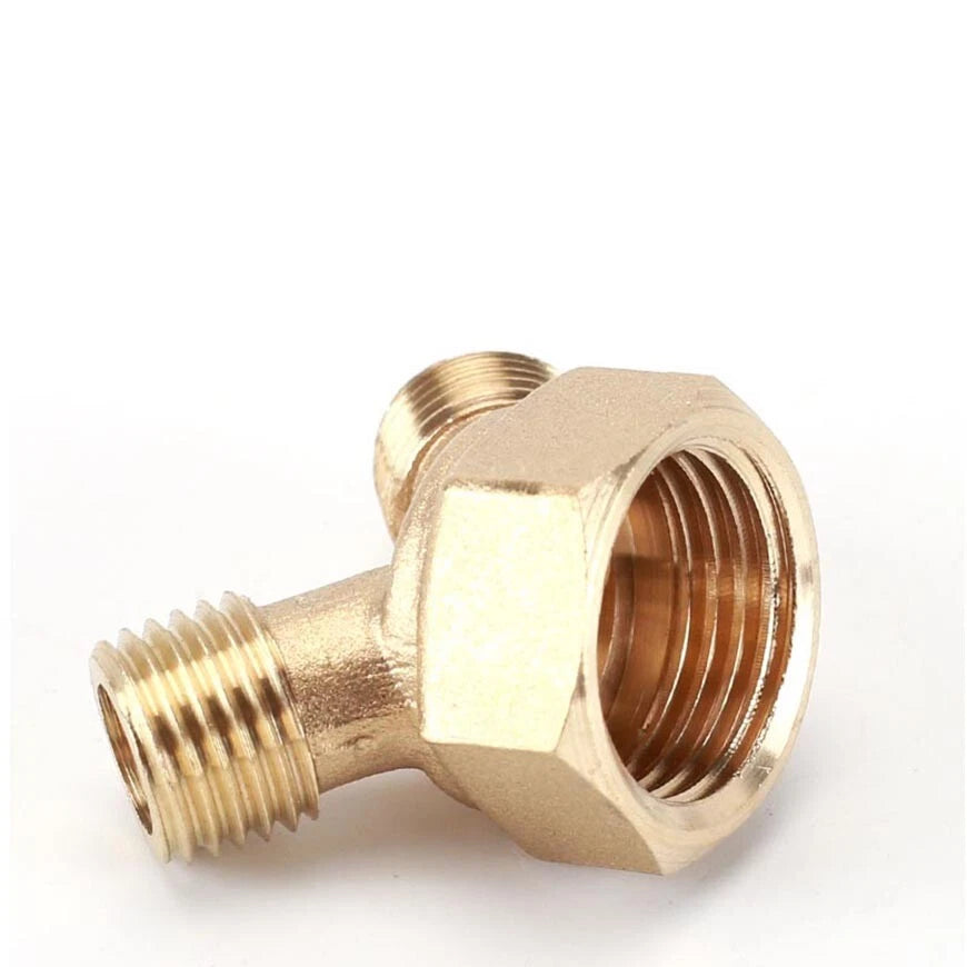 M14x1.5mm & M22x1.5mm Brass Pipe Fittings — Straight, Elbow, Tee, Cross, Coupler Adapters