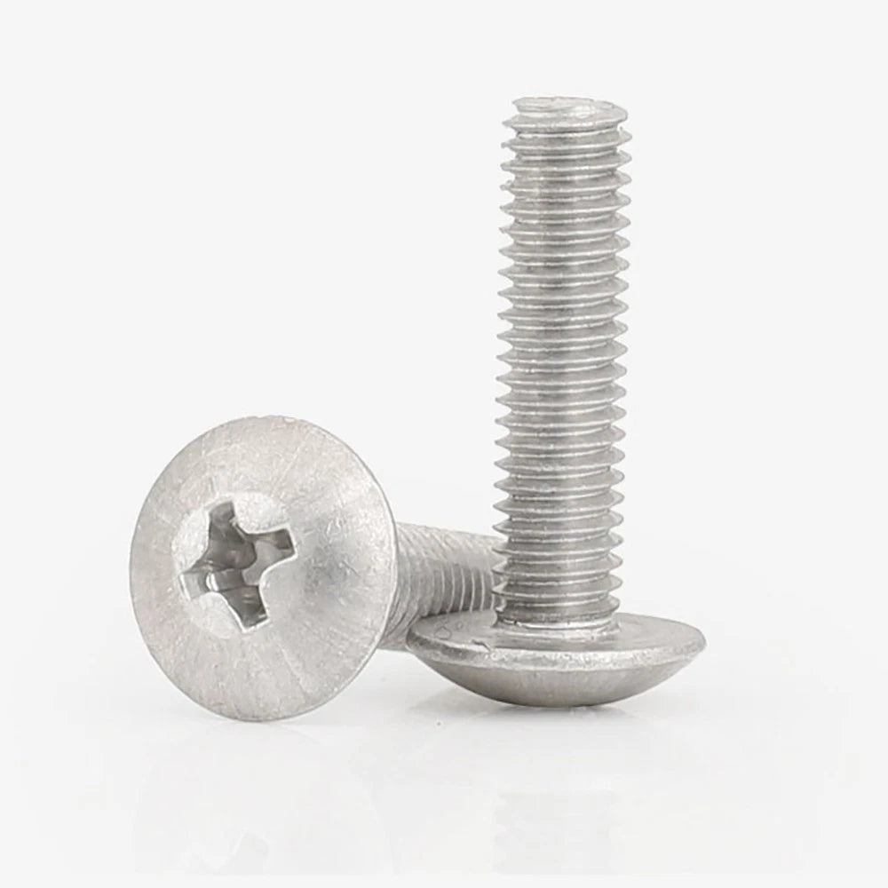 M3 M4 M5 Aluminum Phillips Truss Head Screws DIN 7983 – Metric Machine Bolts - HomeDIYer