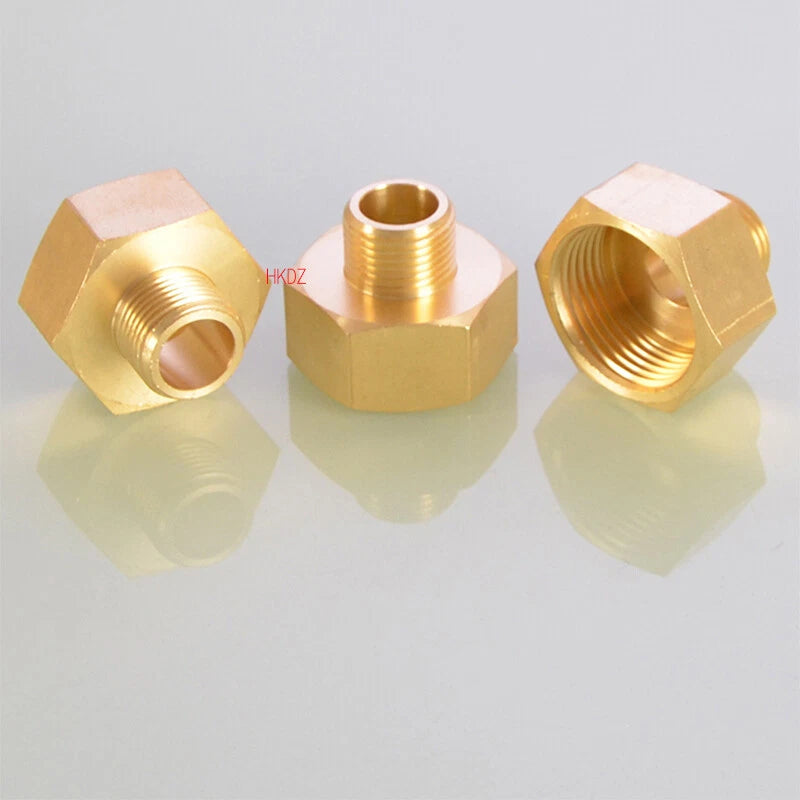 1 8" BSP Brass Reducing Fittings Female To Male Thread Connector Adaptor Coupler