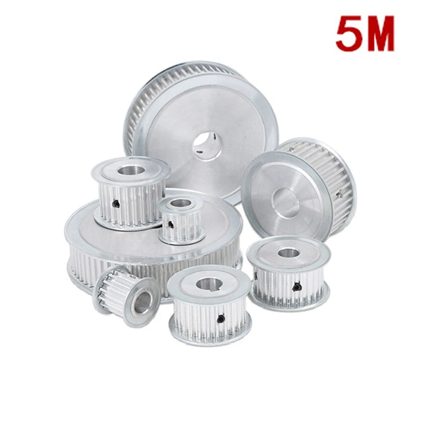 HTD-5M 12T-100T Timing Belt Pulleys Pitch 5mm AF-type Drive Pulley Width 21mm