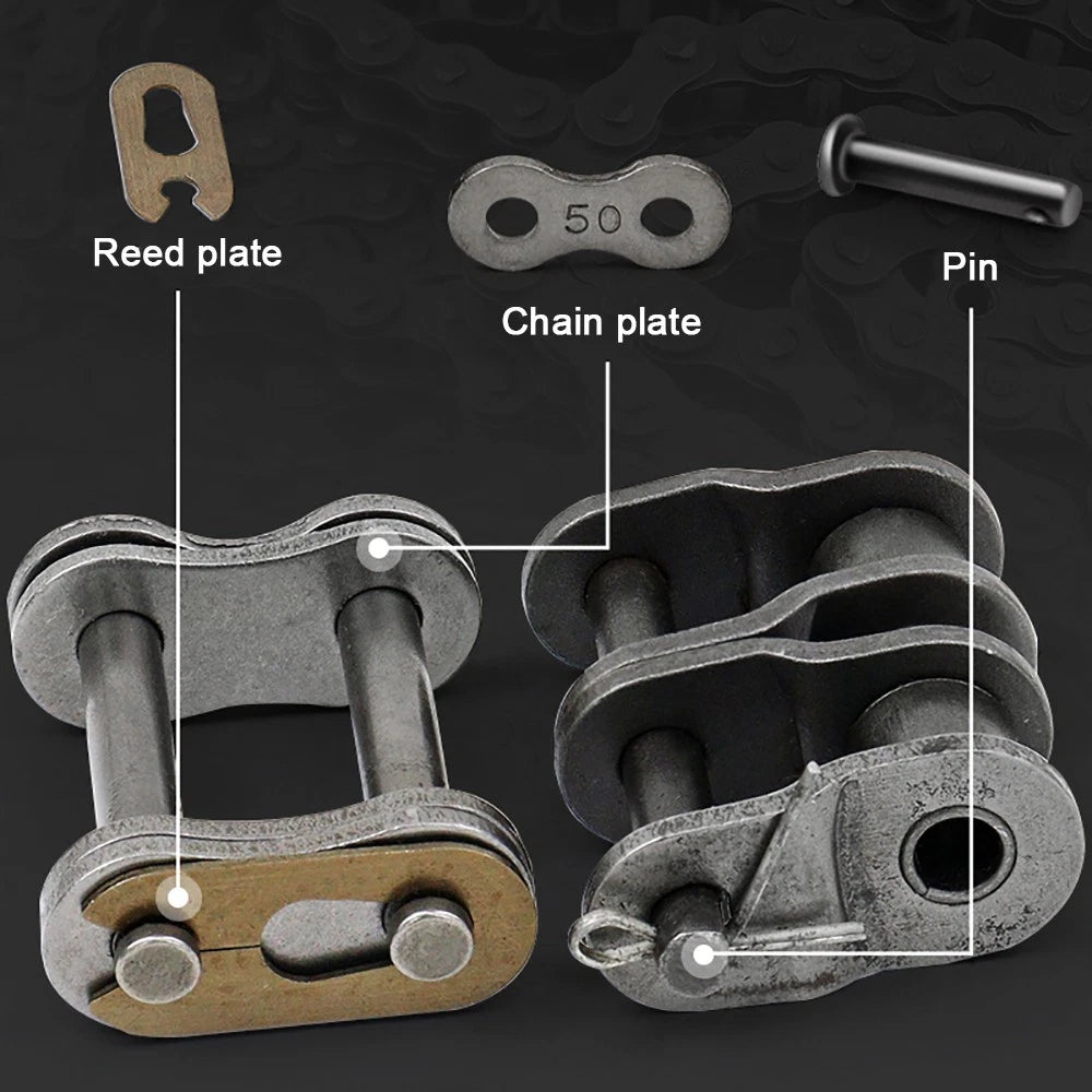 Double Roller Duplex Chain Offset Connecting Link Full/Half Link 06B 08B 10A-32A