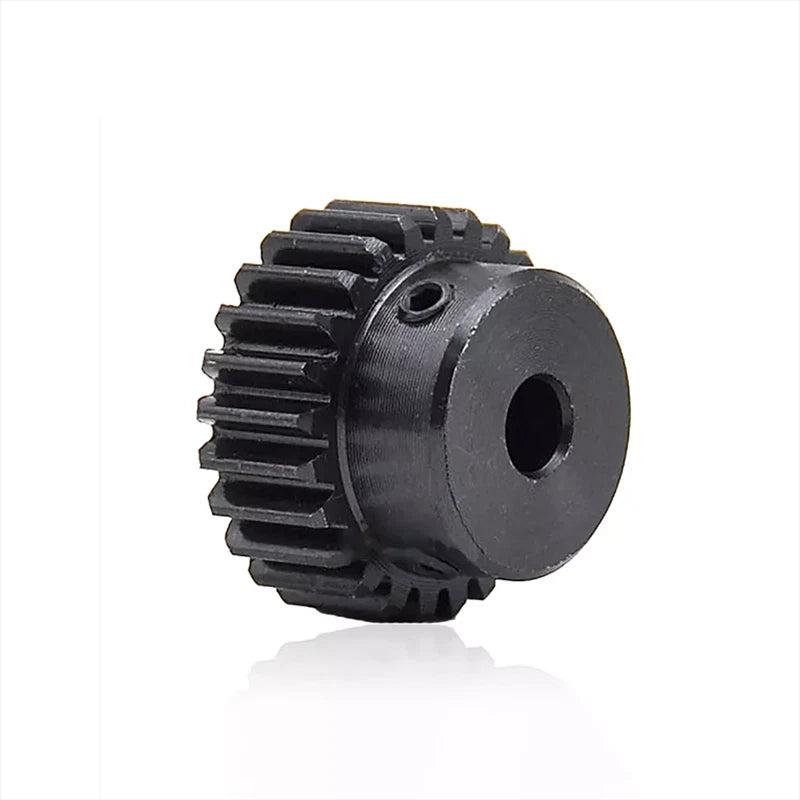 1 Module Spur Gear With Step 15-44 Teeth 45# Steel Pinion Gear Transmission Gear