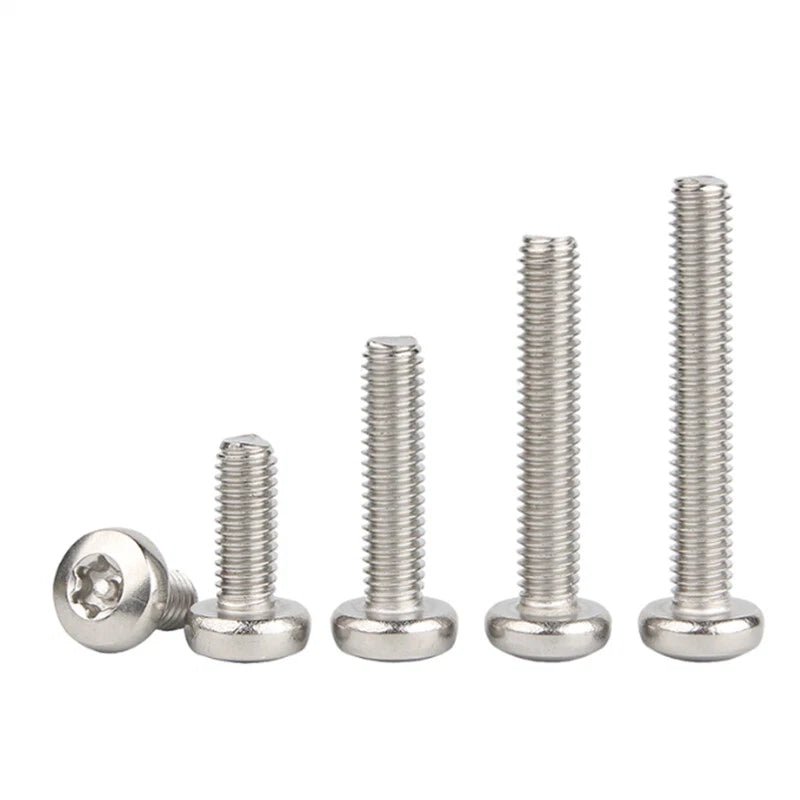 M5 M6 A2 Stainless Pan Head Torx Pin Security Machine Screws | Anti - Vandal Bolts - HomeDIYer