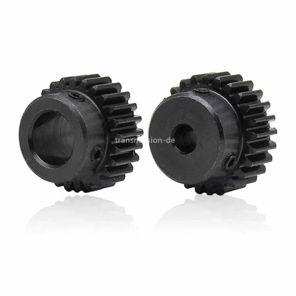 0.5/1 Mod Pinion Gear 10T-150T Spur Gear with Step 45# Steel Transmission Gear