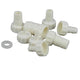 1/2" BSP Female Straight Barb Hose Connector – Plastic, 4–20mm
