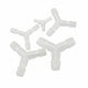 Y-TYPE THREE WAY Plastic Barbed Connector Pipe Hose Tube Fitting Equal Tee Joint